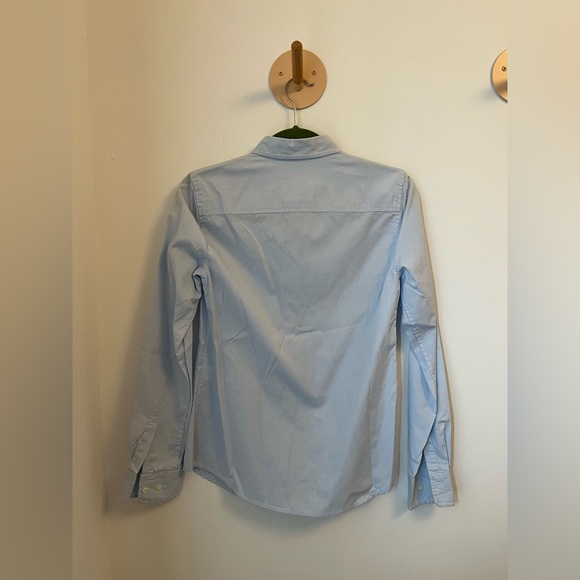 Talula Blue Button Down Shirt - Picture 3 of 3